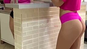 Lesbian friends fuck to wild orgasms