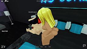 roblox furry babes lick furry pussies in lesbian play