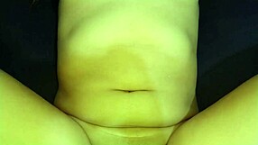 FRIEND'S BF SLIDES LONG WHITE COCK IN DURING STEAMY MASSAGE!