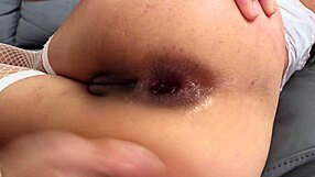 Thick cocks destroy tiny 18+ Latina ass in brutal anal gaping