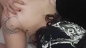 University girl bends over waiting for boyfriend's hard doggystyle pounding