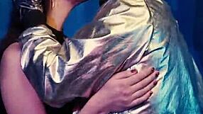 hey alex and caroline, ready for that steamy bisexual 3some kiss on the bed?