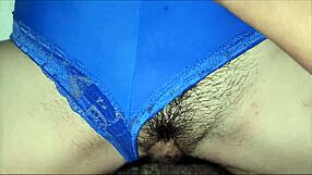 Cheating with cuñada's juicy hairy pussy in taboo creampie fuck