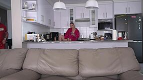 cum deep in my fat ass daddy stepdad busts me watching anal porn!!