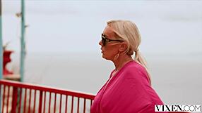 VIXEN BLONDE ASHBY WINTER STEALS AWAY FROM WEDDING FOR MARRIED MAN'S COCK DEEPTHROAT RIDE!