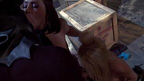 Blake and Kristina Rose crave Batfuck's monster cock!