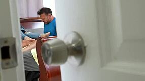 cuck hubby spies leana lovings cheating hardcore with glasses guy what a thrill!