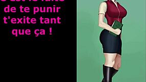 imagine sakura's tight ass jeu anal under femdom jerk off commands