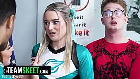 Sisswap Classic 4K Trailer Packs Cheerleader Orgy With Skinny Shaved Pussies And Thongs In Retro Uniform Threesome Taboo Action