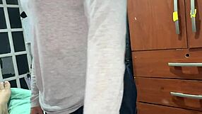 Stepsis sneaks into room before school i lift her skirt and smack that big ass good