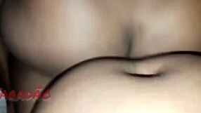 Hairy ebony bbw cums hard taking cock deep in juicy ass