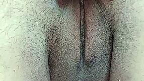 Jully the pregnant latina pornstar rubs her wet pussy with toy until massive orgasm hits hard.