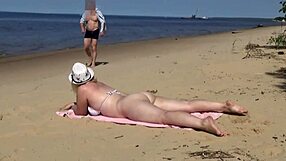 Juicy Milf's Big Ass Bounces In Funny Beach Fuck Frenzy!