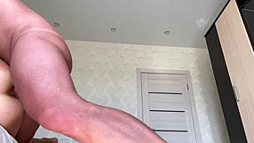 stepmom's huge tits and swollen pussy ride monster cock to creampie