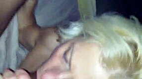 Cheating Blonde Wife Deepthroats Massive BBC with Insatiable Hunger