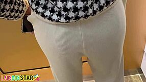Gus the 20-year-old Thai ladyboy with braces eagerly sucks cock
