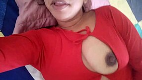 my lover wakes up horny as fuck with soaked panties and rock hard tits begging for play