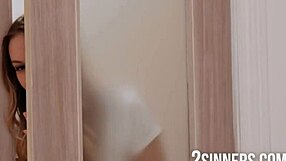 i uh can't resist my stepsis she's so petite and fuckable