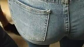 ever caught a thick ass like this on the subway?