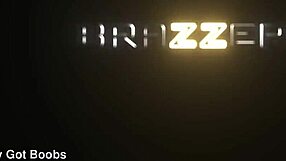 Kayley Gunner athletic blonde wife gags deepthroats chokes on cock with bubble ass facefucking