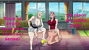 imagine sakura's tight ass jeu anal under femdom jerk off commands