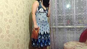 Milf's Naughty Under-Table Pee Fetish