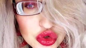 cuckolding your sissy bitch in glasses with femdom jerk off instructions fantasy