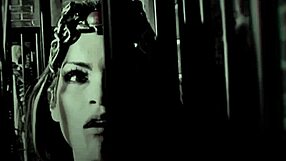 Slave endures nipple torture clamps wax then pissed on in toilet