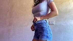 Ninfomana Latina Upskirt Spied in Miniskirt Craving Cock