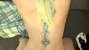 Step son pounds mommy's pussy rough then cums in her pretty mouth