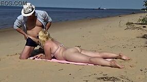 Juicy Milf's Big Ass Bounces In Funny Beach Fuck Frenzy!