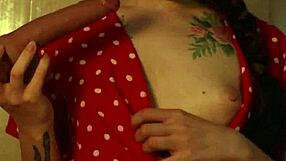 caught neighbor jerking off... fucked her tight holes hard in laundry comedy!