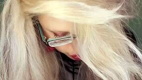 cuckolding your sissy bitch in glasses with femdom jerk off instructions fantasy