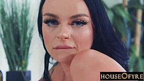 PAYTON PRESLEE'S OILED ASS BOUNCES ON MASSIVE BBC!