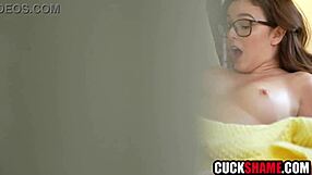 cuck hubby spies leana lovings cheating hardcore with glasses guy what a thrill!