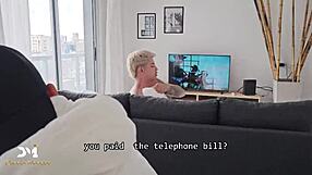 we secretly fuck stepdad while watching tv with danner mendez