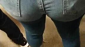 ever caught a thick ass like this on the subway?