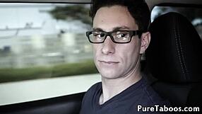 glamcore teen babe facialized bent over by fake outdoor instructor