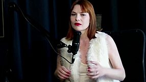 Reh Queen Sheer Red Serves Voyeur Client