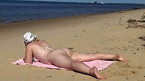 Juicy Milf's Big Ass Bounces In Funny Beach Fuck Frenzy!