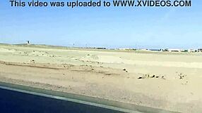 wanna see this cute white african blonde riding outdoors on beach with natural tits?