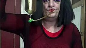 hey i stuff my ass full as shy bisexual crossdresser homemade fun