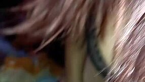 Redhead Latina Sucks Cock Hard Before Getting Fucked!
