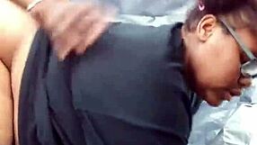 damn, that nerdy fat ass ebony milf moaned so loud getting pounded in the public park!