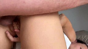 Brazenly Talked Cute Teen Into Bent Over Anal Ass To Mouth Creampie