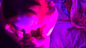 redhead wife licks balls deepthroats huge cock public nightclub orgasm facial