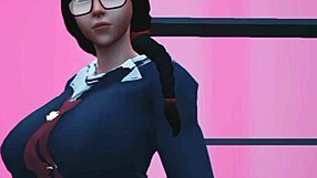 indian housewife bends for boss doggystyle anal pussy pounding office