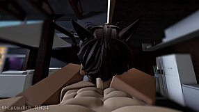 Cheerleader Bent Over for Follower's Deepthroat Creampie After Cafe Closes?