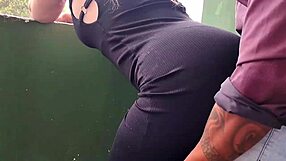 Whoa, big-titted godmother strips see-through and pops my virginity before house stay!