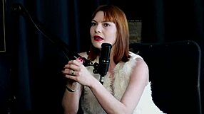 Reh Queen Sheer Red Serves Voyeur Client